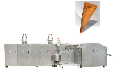 Производственная линия конуса вафли системы катапультирования с типом сопла 47 печь плит