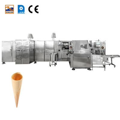 Производственная линия автоматического формирования ролика Barquillo Cone с стандартным CE 5000 Cone / час